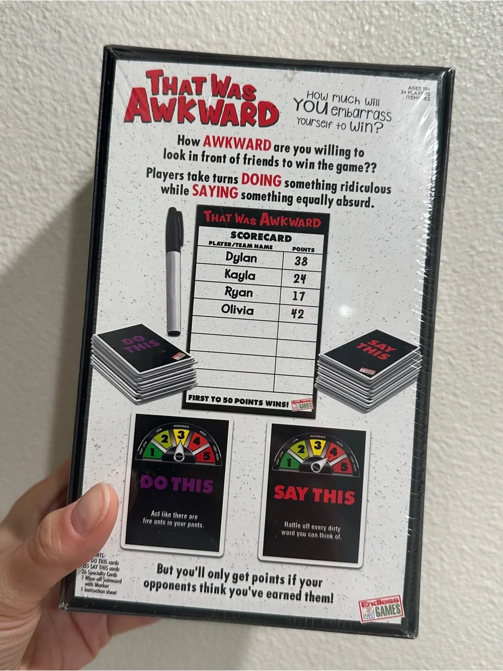 That Was Awkward Party Game - Endless Games - Black